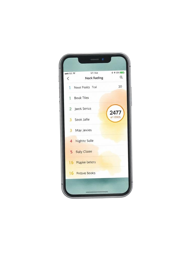 Chickadee app showing a list of books read with a 247 of 1000 progress meter